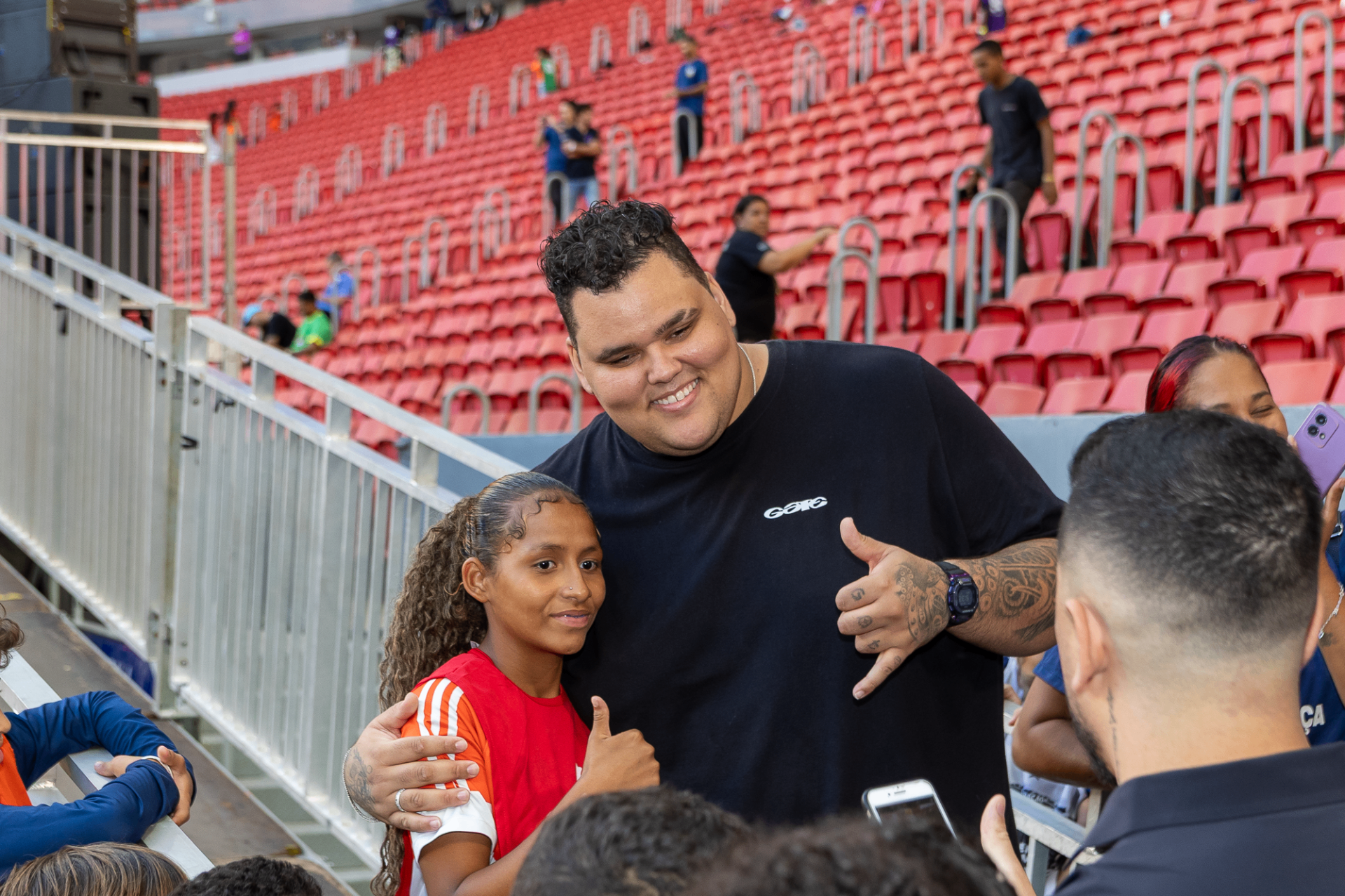 Sorrisos que aquecem o coração