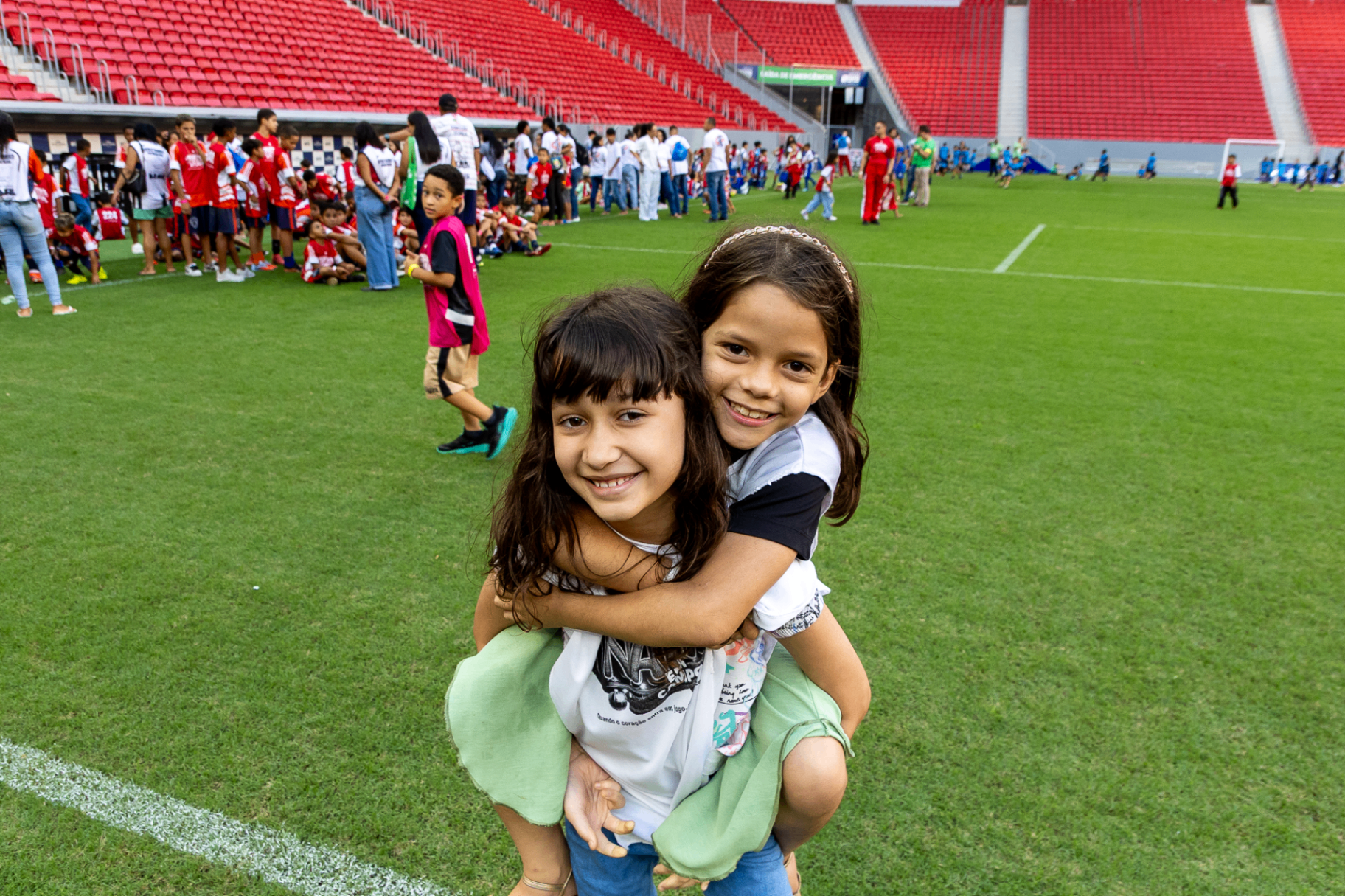Amizades que nascem em campo